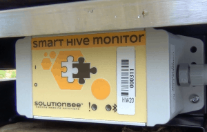 Electronics enclosure of the SolutionBee Smart Hive Monitor.