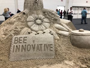 Sand sculpture at ABF.
