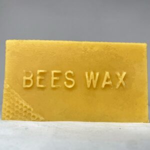 1 lb block of beeswax.