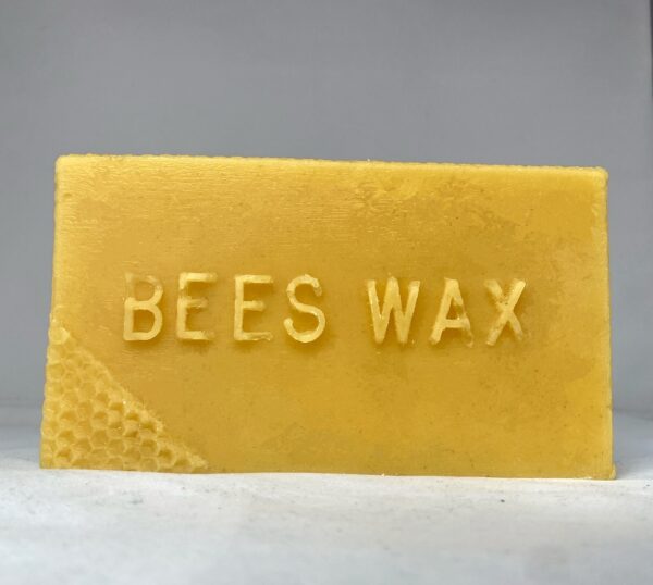 1 lb block of beeswax.