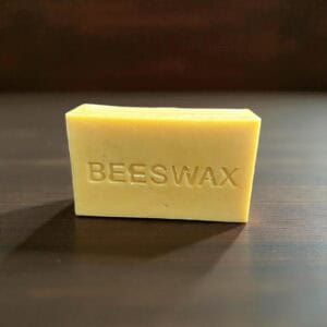 1 lb block of beeswax.