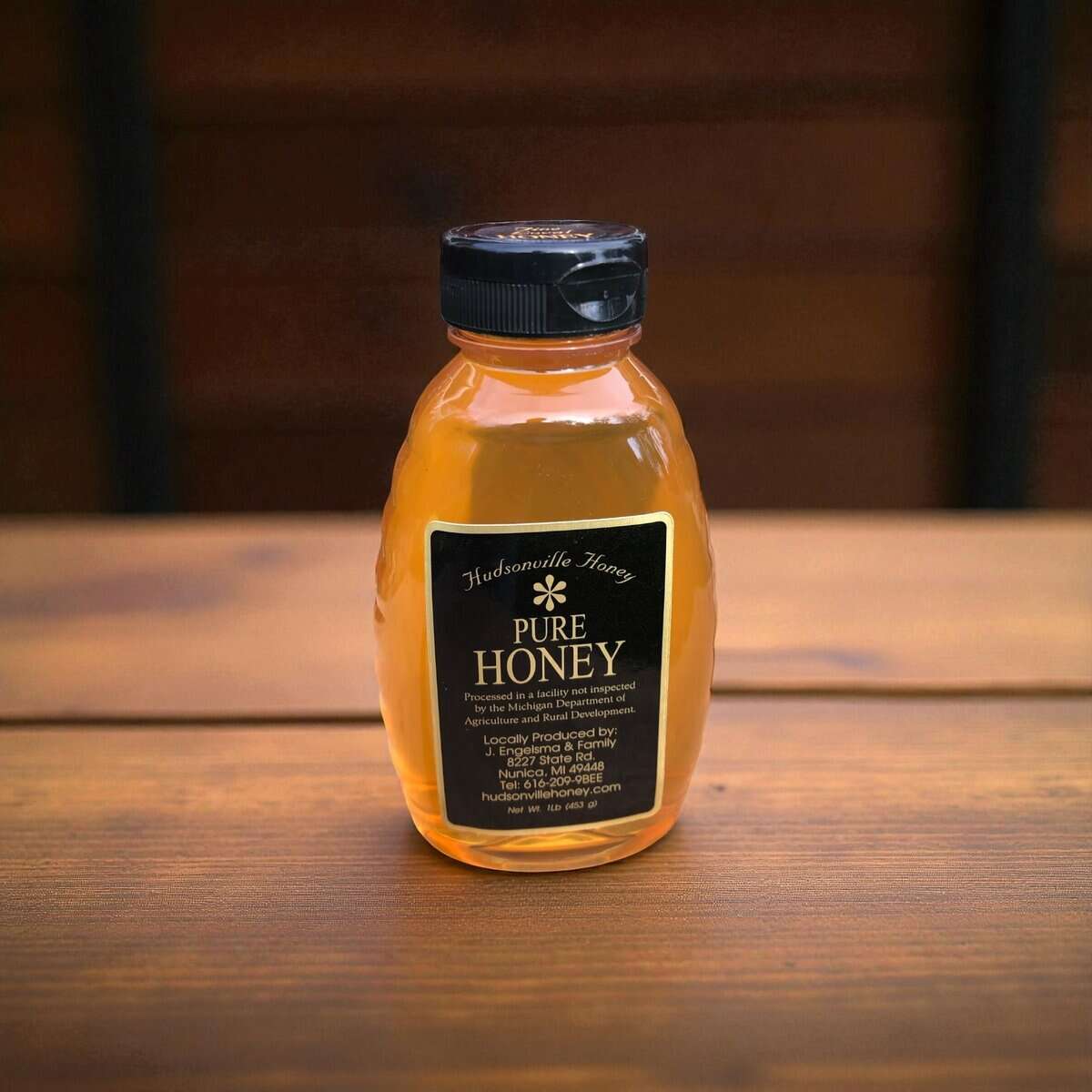 Premium Michigan Wildflower Honey (Squeeze Bottle)