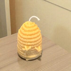a beeswax candle