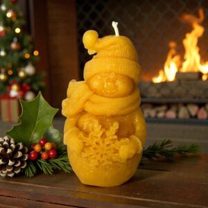 frosty the snowman candle